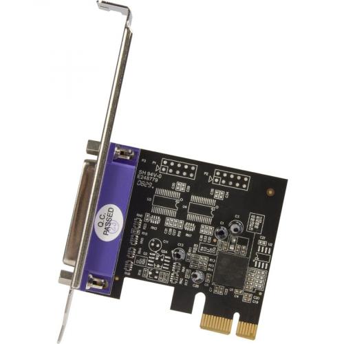 StarTech.com 1 Port Parallel PCIe Card, PCI Express To Parallel DB25 LPT Adapter Card, Desktop Expansion Controller For Printer, SPP/ECP Alternate-Image3/500
