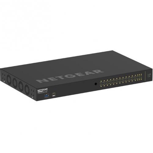 Netgear M4250 26G4F PoE+ AV Line Managed Switch Alternate-Image3/500