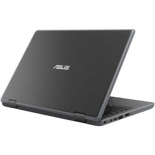 Asus BR1100F BR1100FKA 502YT LTE 11.6" Touchscreen Rugged Convertible 2 In 1 Notebook   HD   1366 X 768   Intel Celeron N4500 Dual Core (2 Core) 1.10 GHz   4 GB Total RAM   64 GB Flash Memory   Star Gray Alternate-Image3/500
