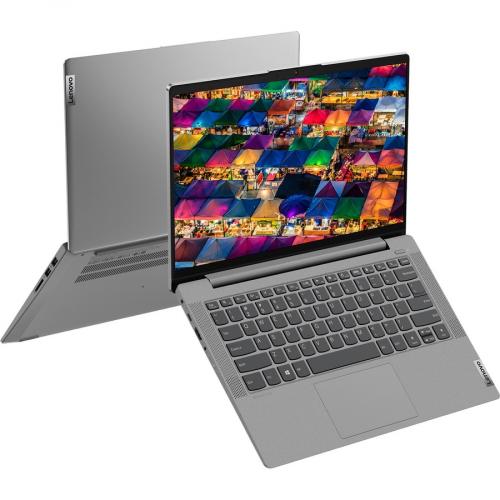 Lenovo IdeaPad Flex 5 14" 2 In 1 Touchscreen Laptop Intel Core I3 1115G4 8GB RAM 256GB SSD Platinum Gray Alternate-Image3/500