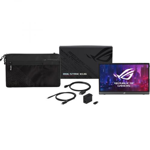 Asus ROG Strix XG16AHPE 15.6" Full HD Gaming LCD Monitor   16:9   Black Alternate-Image3/500
