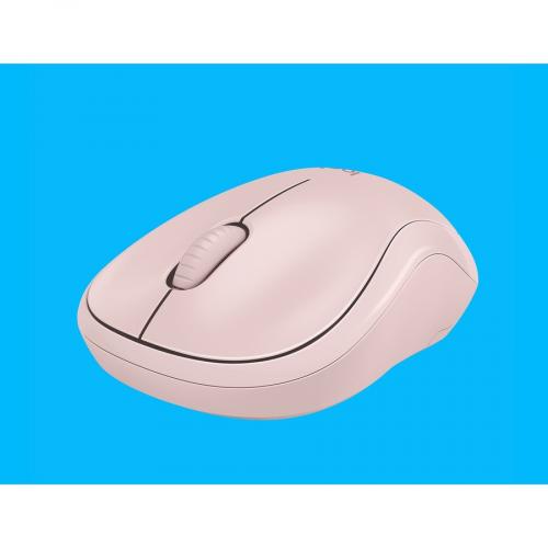 Logitech M220 SILENT Wireless Mouse, 2.4 GHz With USB Receiver, 1000 DPI Optical Tracking, 18 Month Battery, Ambidextrous, Compatible With PC, Mac, Laptop (Off White) Alternate-Image3/500
