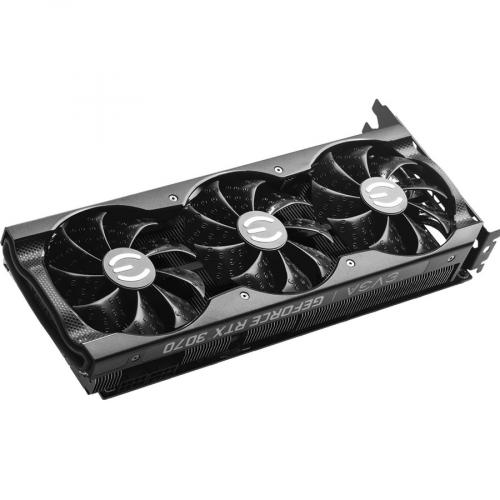 EVGA GeForce RTX 3070 XC3 BLACK GAMING 8GB GDDR6 LHR Graphics Card   8GB GDDR6 256 Bit Memory   1.725 GHz Boost Clock   EVGA ICX3 Cooling   LHR 25 MH/s ETH Hash Rate   2nd Gen RT Cores & 3rd Gen Tensor Cores Alternate-Image3/500