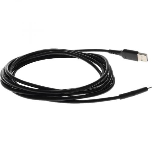 AddOn 2.0m (6.6ft) USB 2.0 (A) Male To Lightning Male Sync And Charge Black Cable Alternate-Image3/500