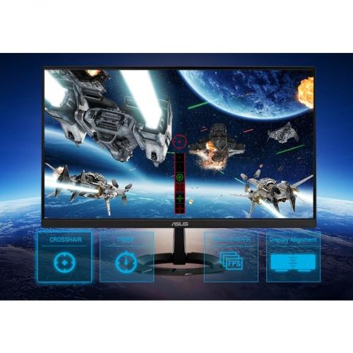 Asus VZ249QG1R 23.8" Full HD LED Gaming LCD Monitor   16:9   Black Alternate-Image3/500