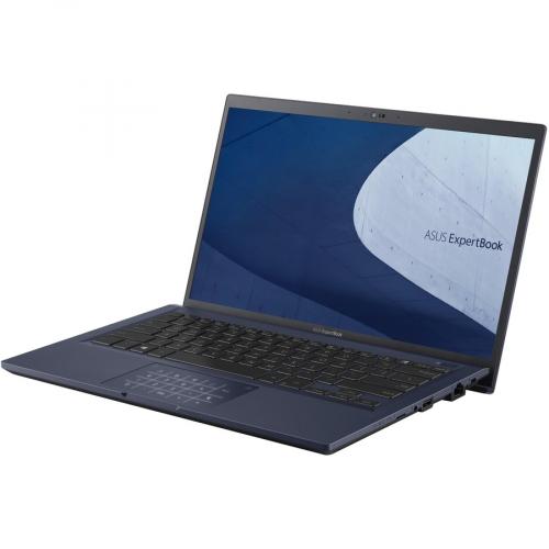 Asus ExpertBook B1 B1400 B1400CEA XH51 14" Rugged Notebook   Full HD   1920 X 1080   Intel Core I5 11th Gen I5 1135G7 Quad Core (4 Core) 2.40 GHz   8 GB Total RAM   256 GB SSD   Star Black Alternate-Image3/500
