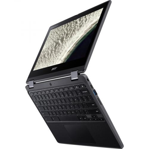 Acer Chromebook Spin 511 11.6" Touchscreen Convertible 2 In 1 Chromebook 1366x768 Intel Celeron N4500 4GB RAM 32GB EMMC Intel UHD Graphics Shale Black Alternate-Image3/500