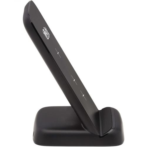 Tripp Lite By Eaton 10W Wireless Fast Charging Stand With International AC Adapter, Black Alternate-Image3/500