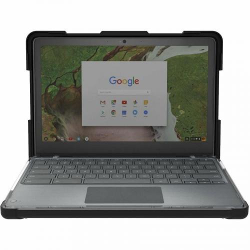 Extreme Shell S For HP G5 Chromebook Clamshell 14" (Black/Clear) Alternate-Image3/500