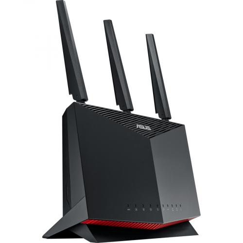 Asus RT AX86S Wi Fi 6 IEEE 802.11ax Ethernet Wireless Router Alternate-Image3/500