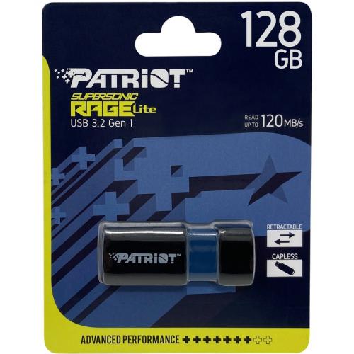 Patriot Memory Supersonic Rage Lite USB 3.2 Gen 1 Flash Drives   128GB Alternate-Image3/500