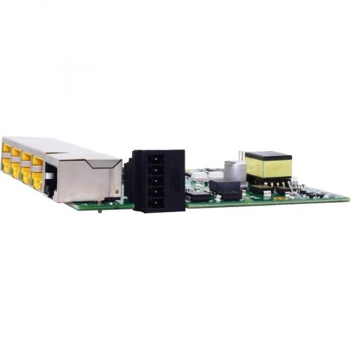 Brainboxes Embedded Industrial 5 Port PoE+ 10/100 Ethernet Switch Alternate-Image3/500