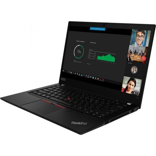 Lenovo ThinkPad T14 Gen 2 20W000T3US 14" Notebook   Full HD   1920 X 1080   Intel Core I5 11th Gen I5 1145G7 Quad Core (4 Core) 2.6GHz   8GB Total RAM   256GB SSD   No Ethernet Port   Not Compatible With Mechanical Docking Stations Alternate-Image3/500