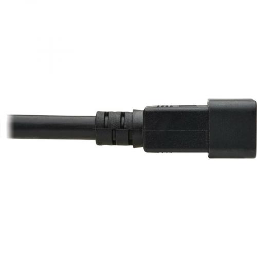 Eaton Tripp Lite Series Power Extension Cord, C19 To C20   Heavy Duty, 20A, 250V, 12 AWG, 15 Ft. (4.6 M), Black Alternate-Image3/500