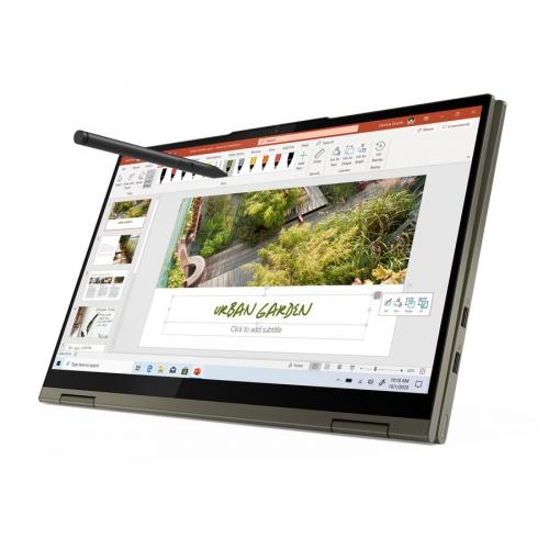 Lenovo Yoga 7 15ITL5 82BJ007WUS 15.6 Touchscreen Convertible 2 in 1  Notebook - Full HD - 1920 x 1080 - 12 GB Total RAM - 512 GB SSD - Dark Moss  