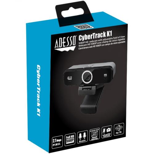 Adesso CyberTrack K1 Webcam   2.1 Megapixel   30 Fps   USB 2.0 Alternate-Image3/500