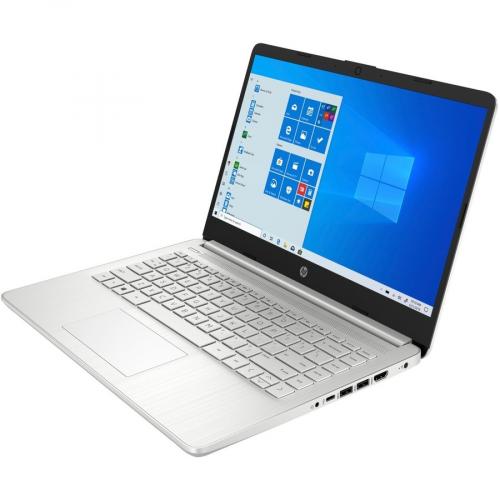 HP 14 Series 14" Notebook Intel Pentium Silver N5030 4GB RAM 128GB SSD Intel UHD Graphics 650 Natural Silver   Intel Pentium Silver N5030 Quad Core   1366 X 768 HD Display   4 GB RAM   128 GB SSD   Includes HP X3000 G2 Mouse Alternate-Image3/500