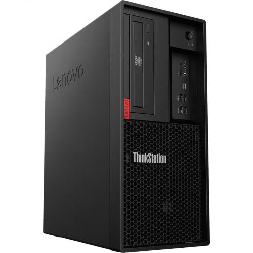 Lenovo ThinkStation P350 30E3009SUS Workstation   1 X Intel Core I9 Octa Core (8 Core) I9 11900K 11th Gen 3.50 GHz   32 GB DDR4 SDRAM RAM   1 TB SSD   Tower   Raven Black Alternate-Image3/500
