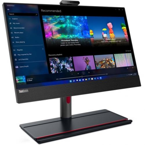 Lenovo ThinkCentre M90a Gen 3 23.8" All In One Computer Intel Core I5 12500 8GB RAM 256GB SSD   Intel Core I5 12500 Hexa Core   Keyboard And Mouse Included   DVD Writer   Intel UHD Graphics 770   Windows 11 Alternate-Image3/500