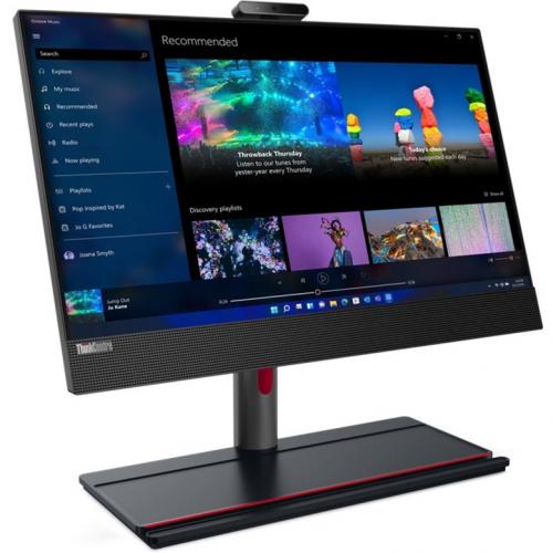 Lenovo ThinkCentre M90a Gen 3 23.8" All In One Computer Intel Core I5 12500 8GB RAM 256GB SSD   Intel Core I5 12500 Hexa Core   USB Keyboard And Mouse Included   DVD Writer   Intel UHD Graphics 770   Windows 11 Pro Alternate-Image3/500