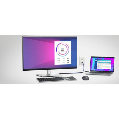 Dell P3223DE 31.5" WLED LCD Monitor   16:9   Black, Silver Alternate-Image3/500
