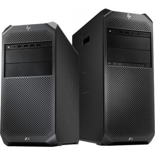 HP Z4 G4 Workstation   1 X Intel Xeon Quad Core (4 Core) W 2223 3.60 GHz   16 GB DDR4 SDRAM RAM   512 GB SSD   Mini Tower   Black Alternate-Image3/500