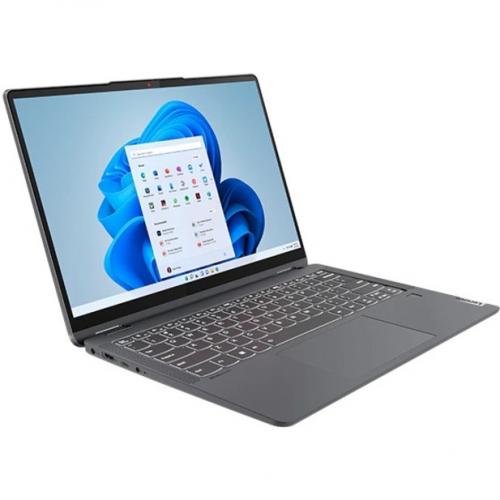 Lenovo IdeaPad Flex 5 14" Touchscreen Convertible 2 In 1 Notebook Intel Core I5 1235U 8GB RAM 512GB SSD Storm Grey Alternate-Image3/500