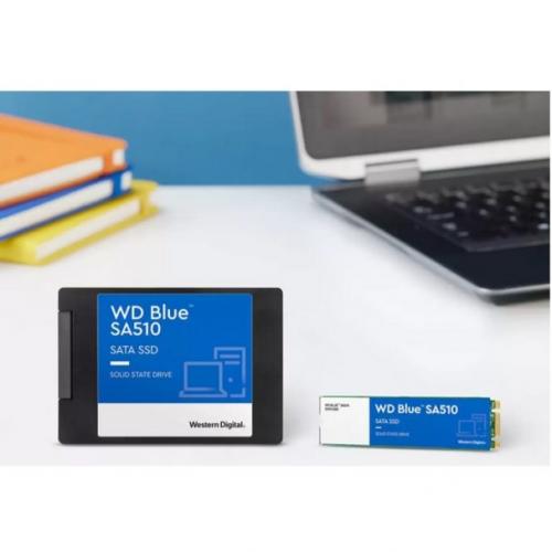 Western Digital Blue SA510 WDS500G3B0B 500 GB Solid State Drive   M.2 Internal   SATA (SATA/600) Alternate-Image3/500
