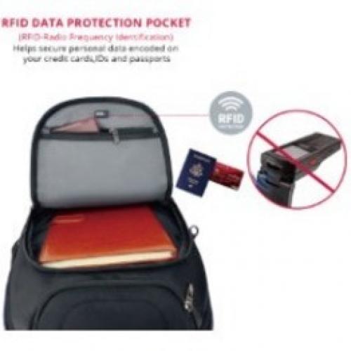 Swissdigital Design TERABYTE F J16BTF 02 Carrying Case (Backpack) For 15.6" To 16" Apple IPhone IPad MacBook Pro, Notebook, Travel Essential   Black/Gray Alternate-Image3/500
