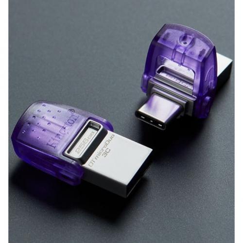 Kingston DataTraveler MicroDuo 3C USB Flash Drive Alternate-Image3/500