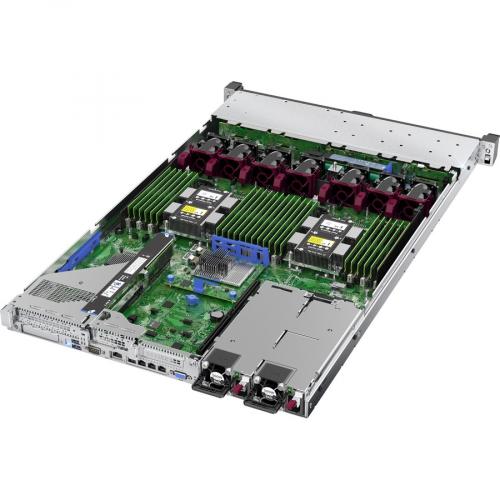 HPE ProLiant DL360 G10 1U Rack Server   1 X Intel Xeon Silver 4210R 2.40 GHz   32 GB RAM   Serial ATA, 12Gb/s SAS Controller Alternate-Image3/500