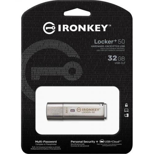IronKey Locker+ 50 USB Flash Drive Alternate-Image3/500