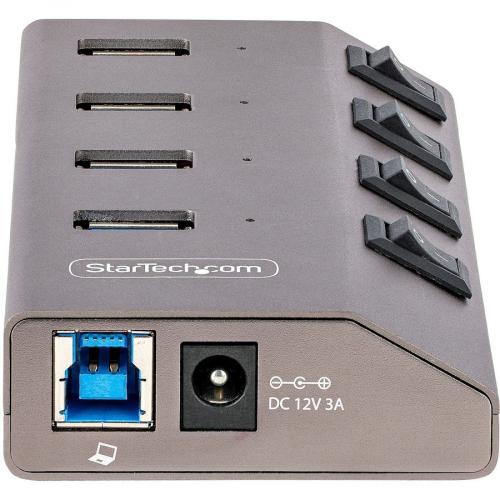 4-Port USB 2.0 Aluminum Hub for Chromebooks, Laptops, and Desktops