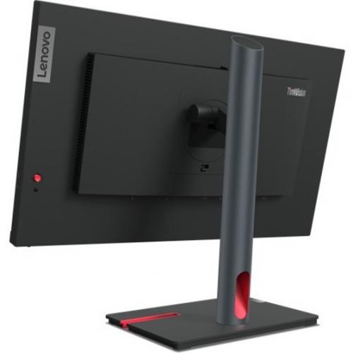 Lenovo ThinkVision P24q 30 24" Class WQHD LCD Monitor   16:9   Raven Black Alternate-Image3/500