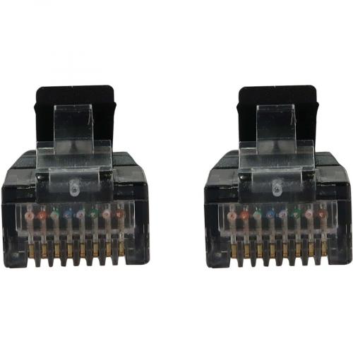Eaton Tripp Lite Series Cat6a 10G Snagless Molded Slim UTP Ethernet Cable (RJ45 M/M), PoE, Black, 6 In. (15 Cm) Alternate-Image3/500