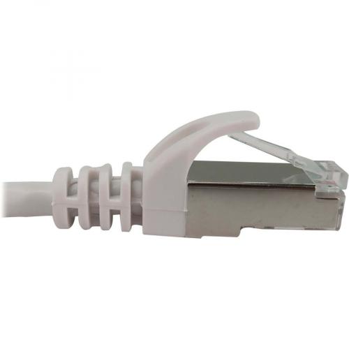 Eaton Tripp Lite Series Cat6a 10G Snagless Shielded Slim STP Ethernet Cable (RJ45 M/M), PoE, White, 15 Ft. (4.6 M) Alternate-Image3/500