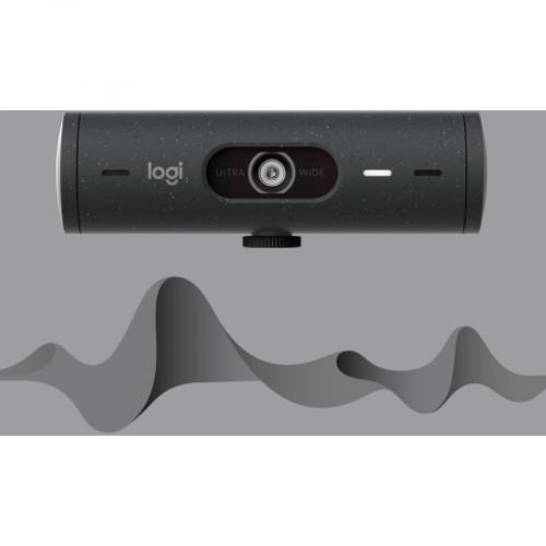 Logitech BRIO 500 Webcam   4 Megapixel   60 Fps   Graphite   USB Type C Alternate-Image3/500