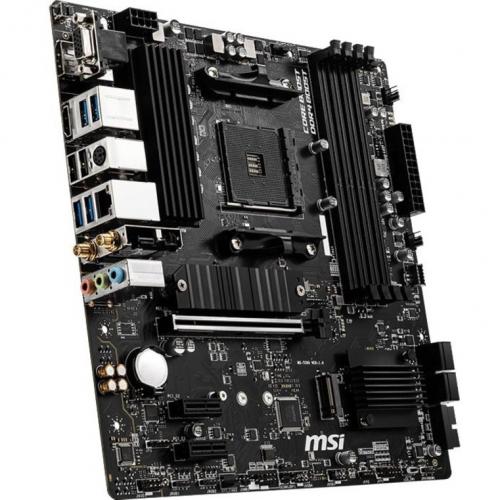 MSI B550M VC WIFI Gaming Desktop Motherboard   AMD B550 Chipset   Socket AM4   Micro ATX Alternate-Image3/500