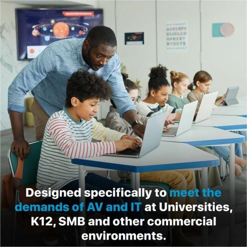 Comprehensive Specialist Series™ Cables Are Specifically Made For The Day To Day Demands In Enterprise, Education And Other Commercial Environments And Are Up To 2X More Durable Than Standard Cables. Alternate Image3/500