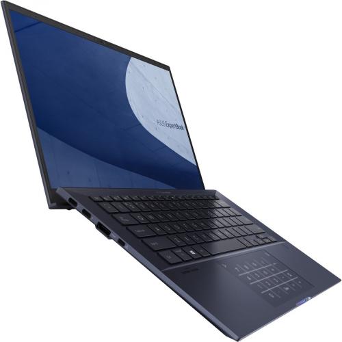 Asus ExpertBook B9 B9450 B9450CBA XVE77 14" Notebook   Full HD   1920 X 1080   Intel Core I7 12th Gen I7 1255U Deca Core (10 Core) 1.70 GHz   32 GB Total RAM   32 GB On Board Memory   2 TB SSD   Star Black Alternate-Image3/500