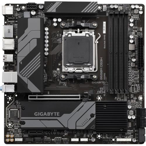 Gigabyte B650M DS3H Gaming Desktop Motherboard   AMD B650 Chipset   Socket AM5   Micro ATX Alternate-Image3/500