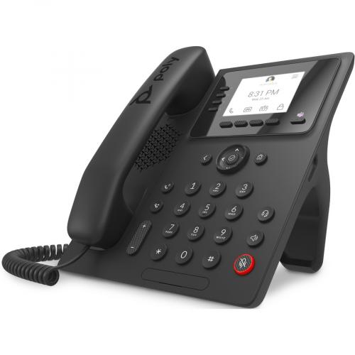 Poly CCX 350 IP Phone   Corded   Corded   Desktop, Wall Mountable Alternate-Image3/500