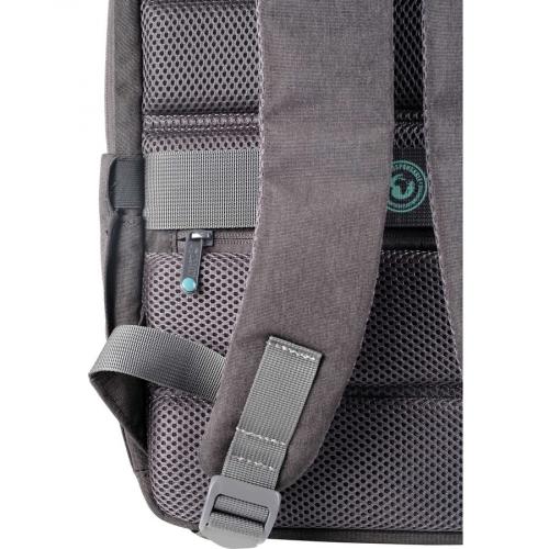 Urban Factory GREENEE Carrying Case (Backpack) For 13" To 15.6" Notebook   Gray, Green Alternate-Image3/500