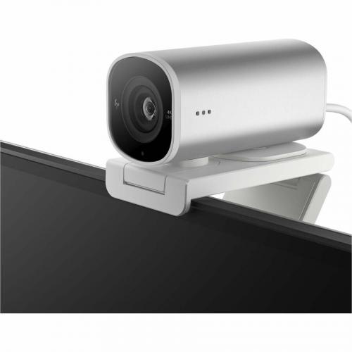 HP 960 Webcam   8 Megapixel   60 Fps   Silver   USB 3.0 Type A Alternate-Image3/500