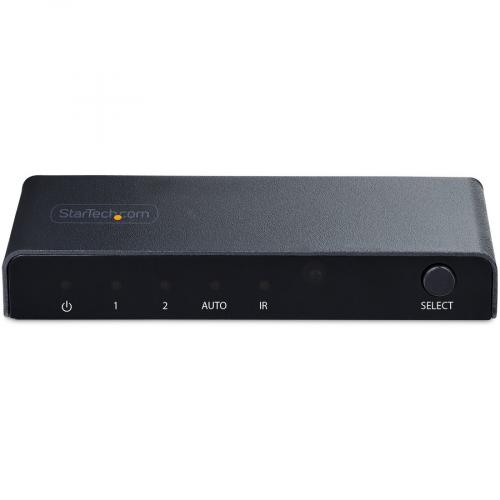 StarTech.com 2 Port 8K HDMI Switch, HDMI 2.1 Switcher 4K 120Hz/8K 60Hz UHD, HDR10+, HDMI Switch 2 In 1 Out, Auto/Manual Source Switching Alternate-Image3/500
