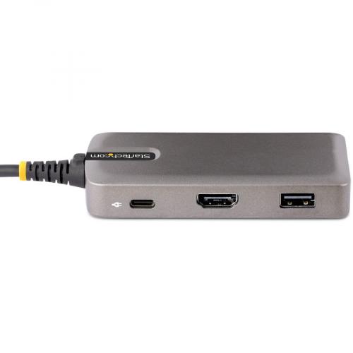 StarTech.com USB C Multiport Adapter, 4K 60Hz HDMI, 3 Port USB Hub, 100W Power Delivery Pass Through, Mini Dock, Windows/macOS/ChromeOS Alternate-Image3/500