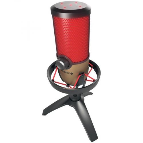 CHERRY UM 9.0 PRO RGB Wired Microphone   Black, Copper Alternate-Image3/500