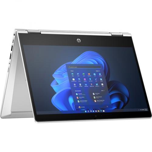 HP Pro X360 435 G10 13.3" Touchscreen Convertible 2 In 1 Notebook   Full HD   AMD Ryzen 3 7330U   8 GB   256 GB SSD   Pike Silver Aluminum Alternate-Image3/500
