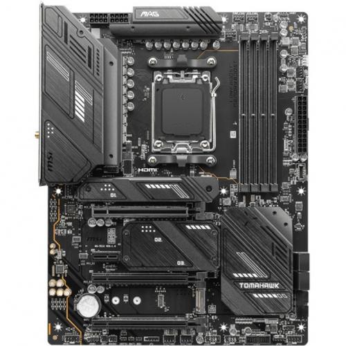 MSI MAG MAG X670E TOMAHAWK WIFI Gaming Desktop Motherboard   AMD X670 Chipset   Socket AM5   ATX Alternate-Image3/500