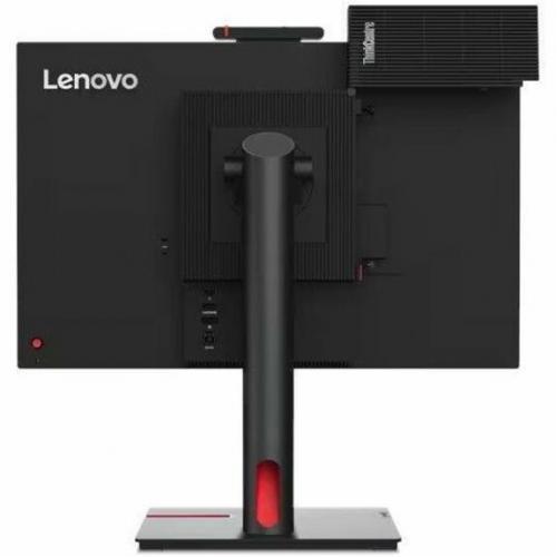 Lenovo ThinkCentre Tiny In One 24 Gen 5 24" Class Webcam Full HD LED Monitor   16:9   Black Alternate-Image3/500